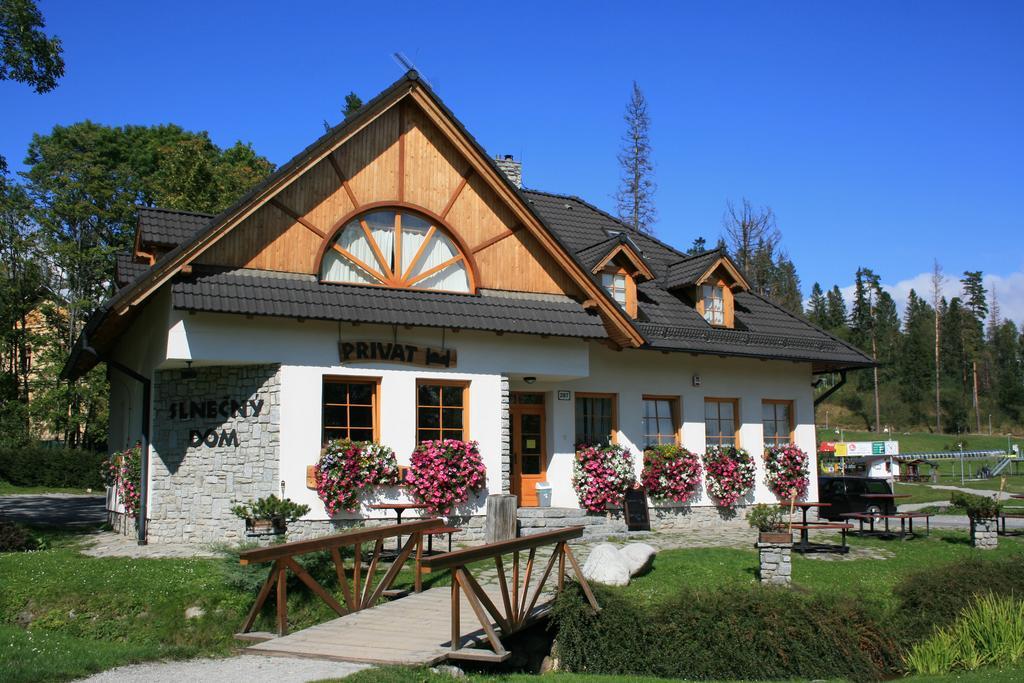 Penzion Slnecny Dom Tatranská Lomnica Екстериор снимка